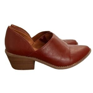 Cynthia Rowley Brown Faux Leather Pointed Toe Flats Loafers Women’s 7.5M